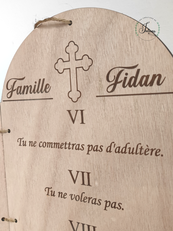 Tablettes xl " Les 10 commandements " – Image 2