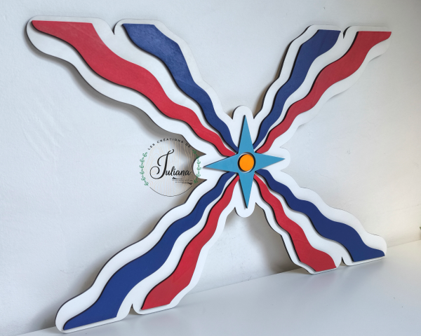Drapeau Chaldéen "60cm"