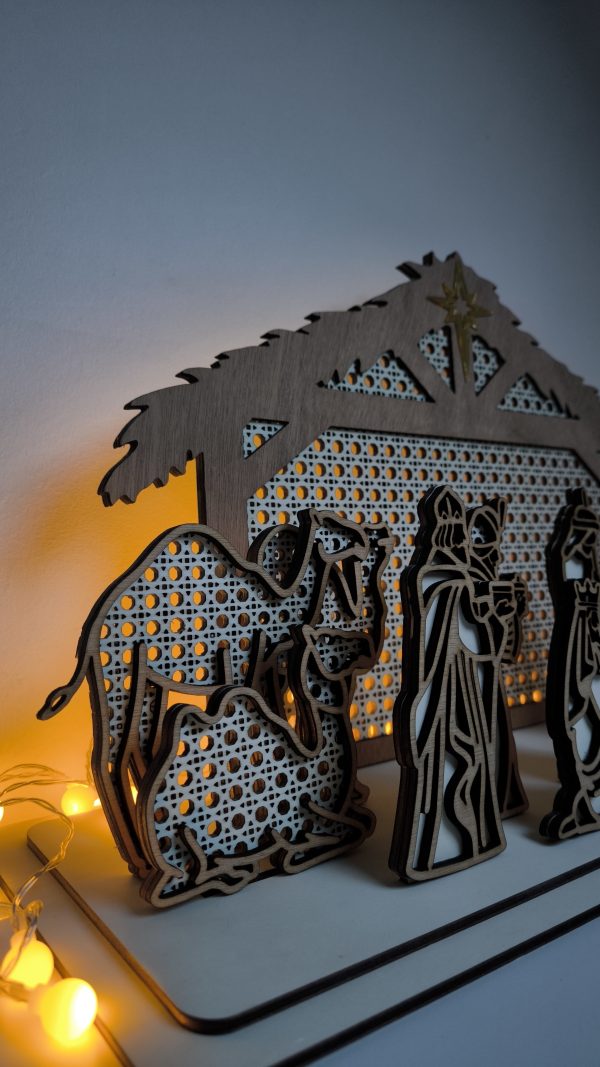 Crèche style rotin 2024 – Image 7