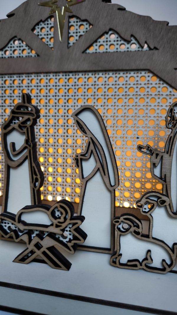 Crèche style rotin 2024 – Image 5