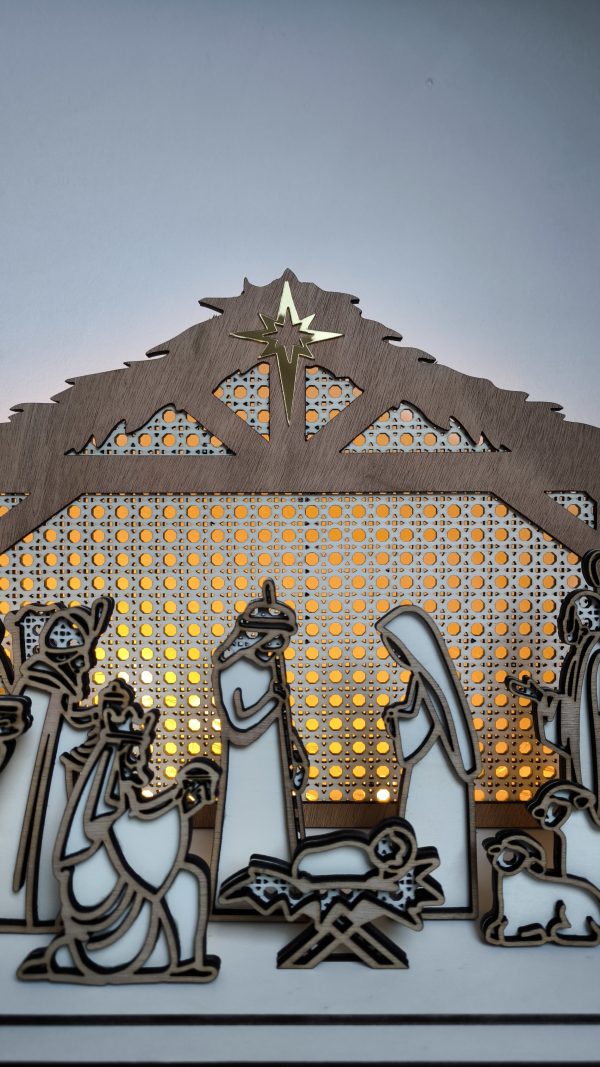 Crèche style rotin 2024 – Image 4