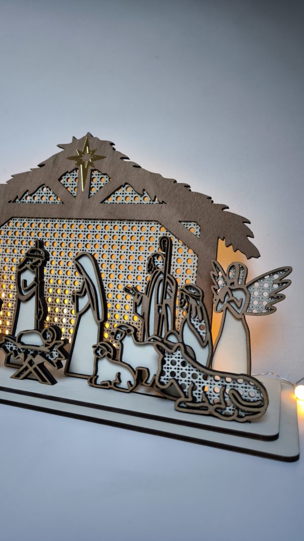 Crèche style rotin 2024 – Image 3