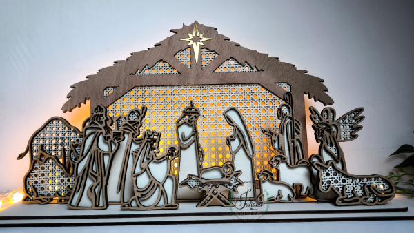 Crèche style rotin 2024 – Image 2