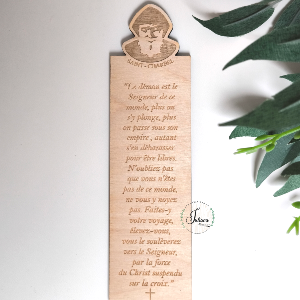 Marque-pages Saint Charbel
