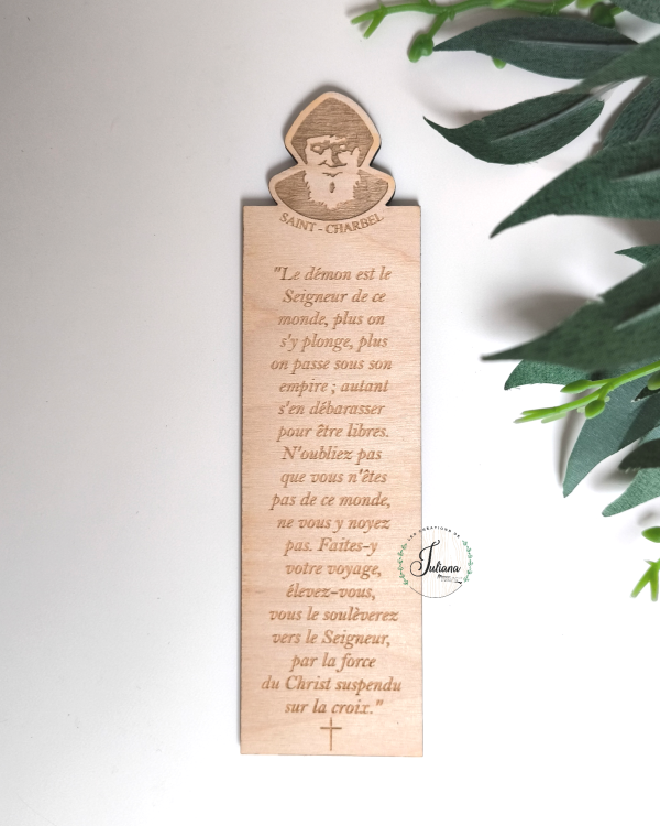 Marque-pages Saint Charbel