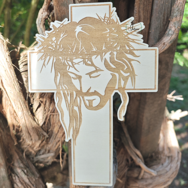 Croix visage du Christ II