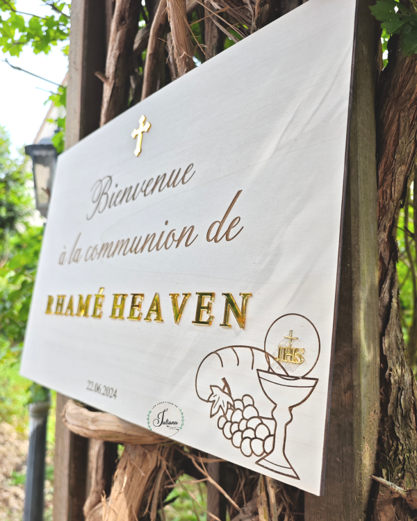 Panneau de bienvenue communion I – Image 2