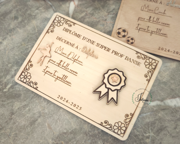 Diplôme Médaille – Image 2