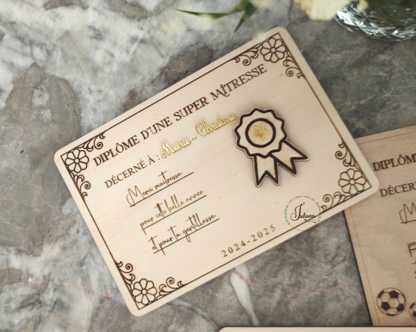 Diplôme Médaille